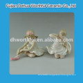 High quality ceramic room decoration in ballet girl shape